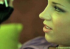 Angel Rivas Strap On Fucking!