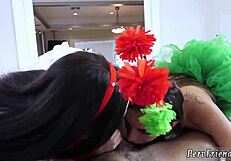 hot teen threesome feels galactic delight