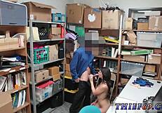 The story of a cop roughly handling a teen during a felony theft arrest