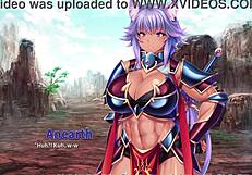 King breeds demi human princess with creampie in harem