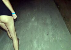 i love how fanny casada flashes without panties in public streets.