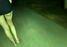 i love how fanny casada flashes without panties in public streets.