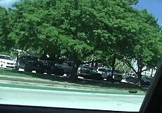 helena price licks claire black's pussy as they drive around town.