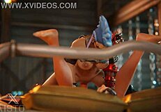 Junker Queen Catches Guy Stealing from Her She Has Her Way with Him