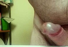 Huge Ejaculation Without Hands On Big Cock