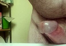 Huge Ejaculation Without Hands On Big Cock