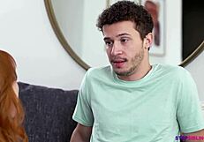 Kinsley Kane and Quinn Wilde in stepsibling threesome