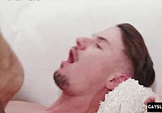 Blasian men having dangerous sex with each other