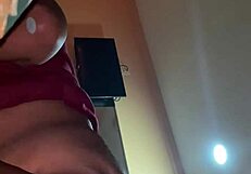 Impressive large member in focus