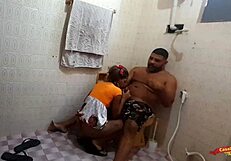 I progressed to finding my stepdaughter masturbating in the washroom and feasting on her backdoor goodies