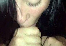 My girlfriend cheats and sucks a friend's dick.