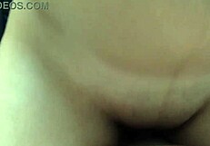 Beautiful girl rides cock cowgirl style, rubbing wet tits to make you cum fast.