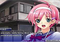 Apartment of love ep 9 - watching through a peeping hole