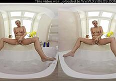 lovely fetish babe nikky dream is your slut in vr video