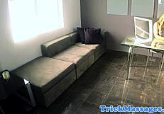 This massage milf got throated before riding hard.