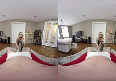 lovely fetish babe nikky dream is your slut in vr video