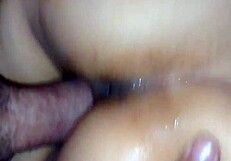 Brazilian babe gets her tight ass eaten out in detailed close up