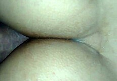 Brazilian babe gets her tight ass eaten out in detailed close up