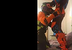 Gay Motocross Blowjob