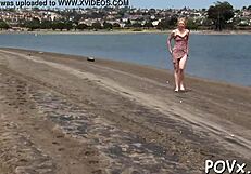 i fuck this hot teen chick's pussy hard from behind