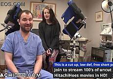 Human Guinea Pig Lainey Gets Mandatory Hitachi Magic Wand Orgasms During Medical Experiments By Doctor Tampa At Hitachihoescom