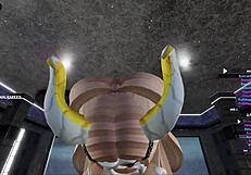 Blonde Succubus Intensely Enjoying Cat Boy Dick In Hardcore Action