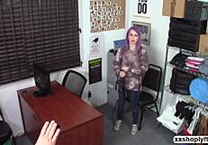 LP Guy Enjoys Vel Grinding Her Pussy On His Big Cock In Office POV