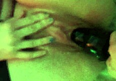 Sexy blonde sucks cock and likes it when two dicks stretch her ass open