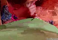 Blonde MILF Gives Blowjob and Cumshot