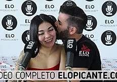 elo spanks beluchi in the spicy room during podcast