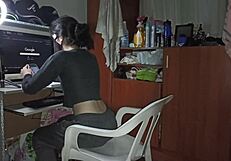 Laura Fucked At Desk!