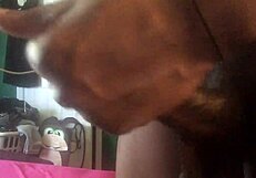 i open up that throat for the big black cock