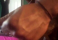 i open up that throat for the big black cock