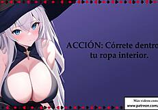 Hey, sex witches hidden in prison give joi complete in spanish