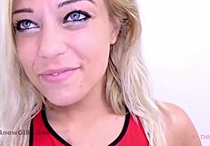 Seductive and attractive woman has wild sex with an alluring man in a school setting