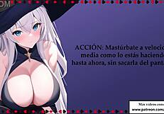 Hey, sex witches hidden in prison give joi complete in spanish