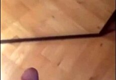 Bigcock Shemale Masturbates Monster Cock on Webcam