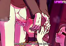 雨天3P与Lewdfroggo动漫深喉动作，想加入吗？