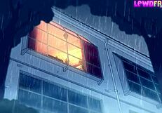 Rainy Day Threesome with Lewdfroggo Anime Deepthroat Action, Wanna Join?