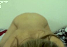 Step mom and son in a secret affair 😍, he fucks her hard in POV!
