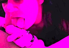 i love deepthroating this big natural tits bbw cougar's fat mature brunette pipes while she sweeps them out