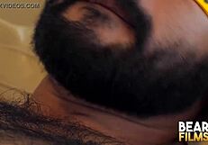 Avi Strider jerks off blindfolded in this solo scene