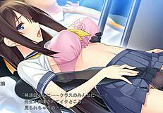 Damn! Japanese Student in Uniform Gets Wild Action!