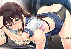 Damn! Japanese Student in Uniform Gets Wild Action!