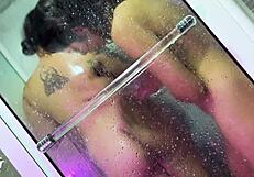 Young natural girls enjoying the jacuzzi for lesbian girls