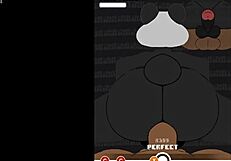 Watch Grizzy and Pan-Pan in hardcore anal doggystyle with monster cocks?