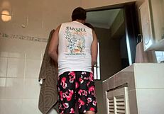 Fucking my best friend's wife while he's just in the living room