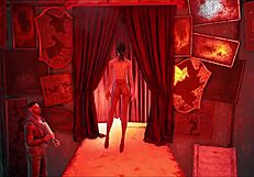 Fallout 4 Brunette in Pantyhose Outdoor Fashion