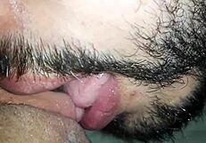 home sex debuts pubic hair in pussy with cock stuck in throat and greek kiss