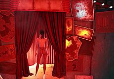 Fallout 4 Brunette in Pantyhose Outdoor Fashion